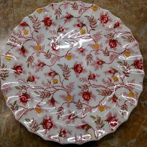 Copeland Spode Rosebud Chintz Luncheon Plate